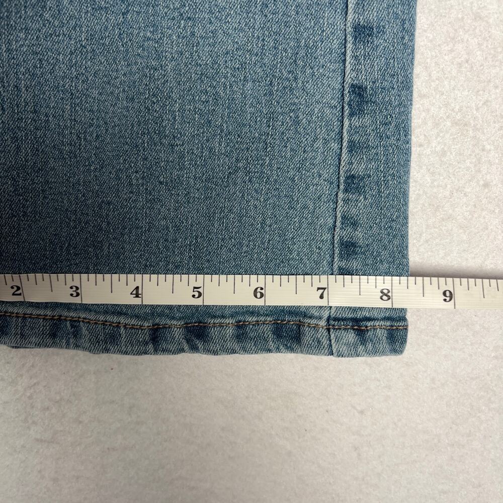 Wallflower Flirty Curvy Bootcut Jeans Juniors 1 Light Wash Casual Western Y2K - Picture 8 of 12